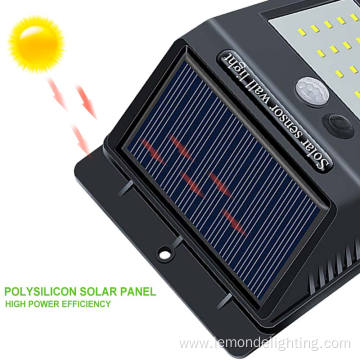 LED PIR Sensor Solar Energy Saving Wall Light